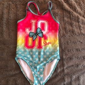Jojo girls one piece bathing suit